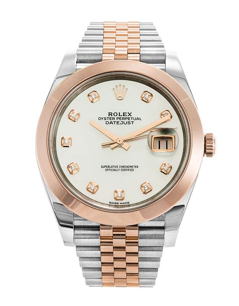 rolex datejust quadrante madreperla cassa 41|rolex datejust 41.